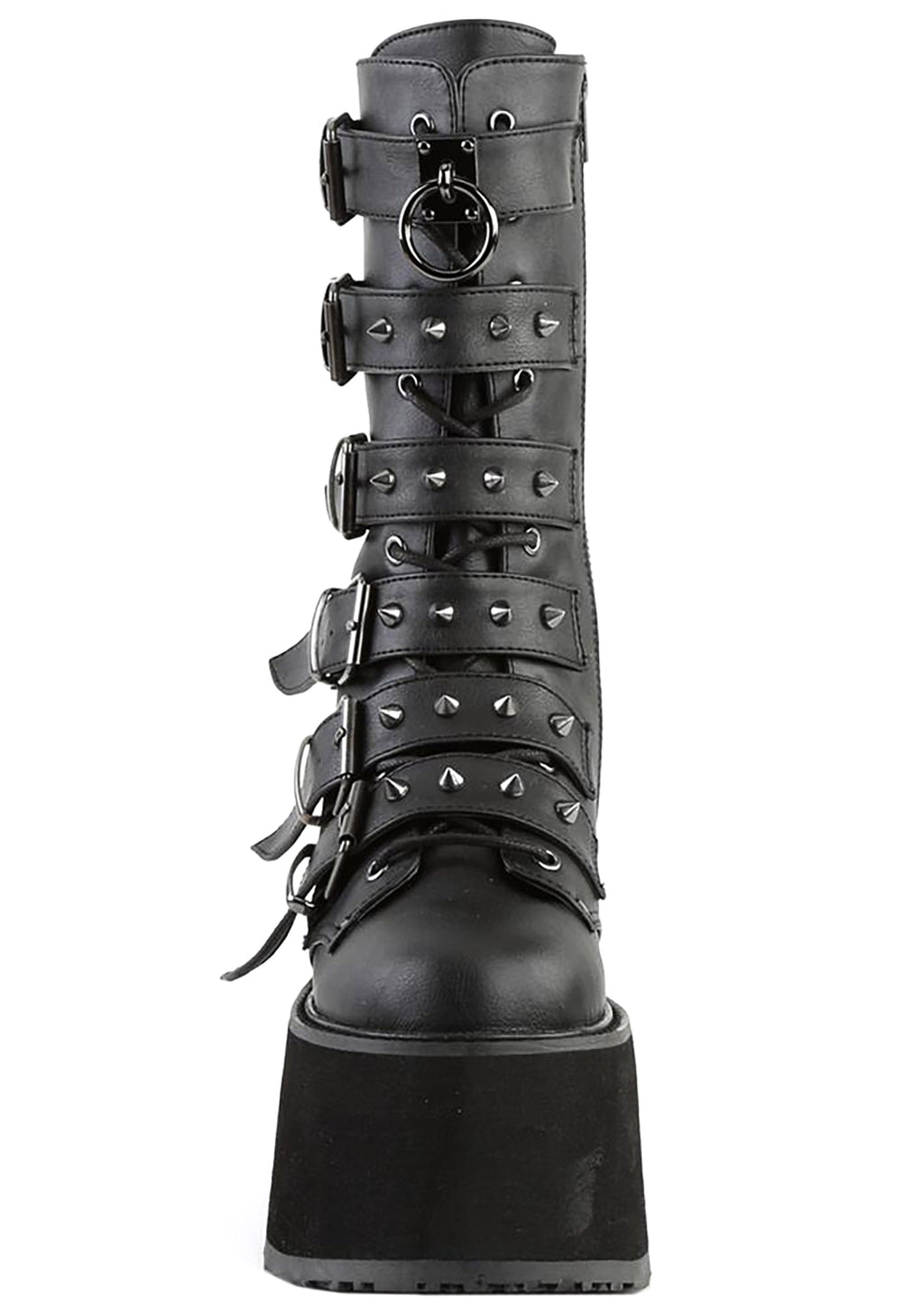  DAMNED 225 Dark Soul Black Platform Boots
