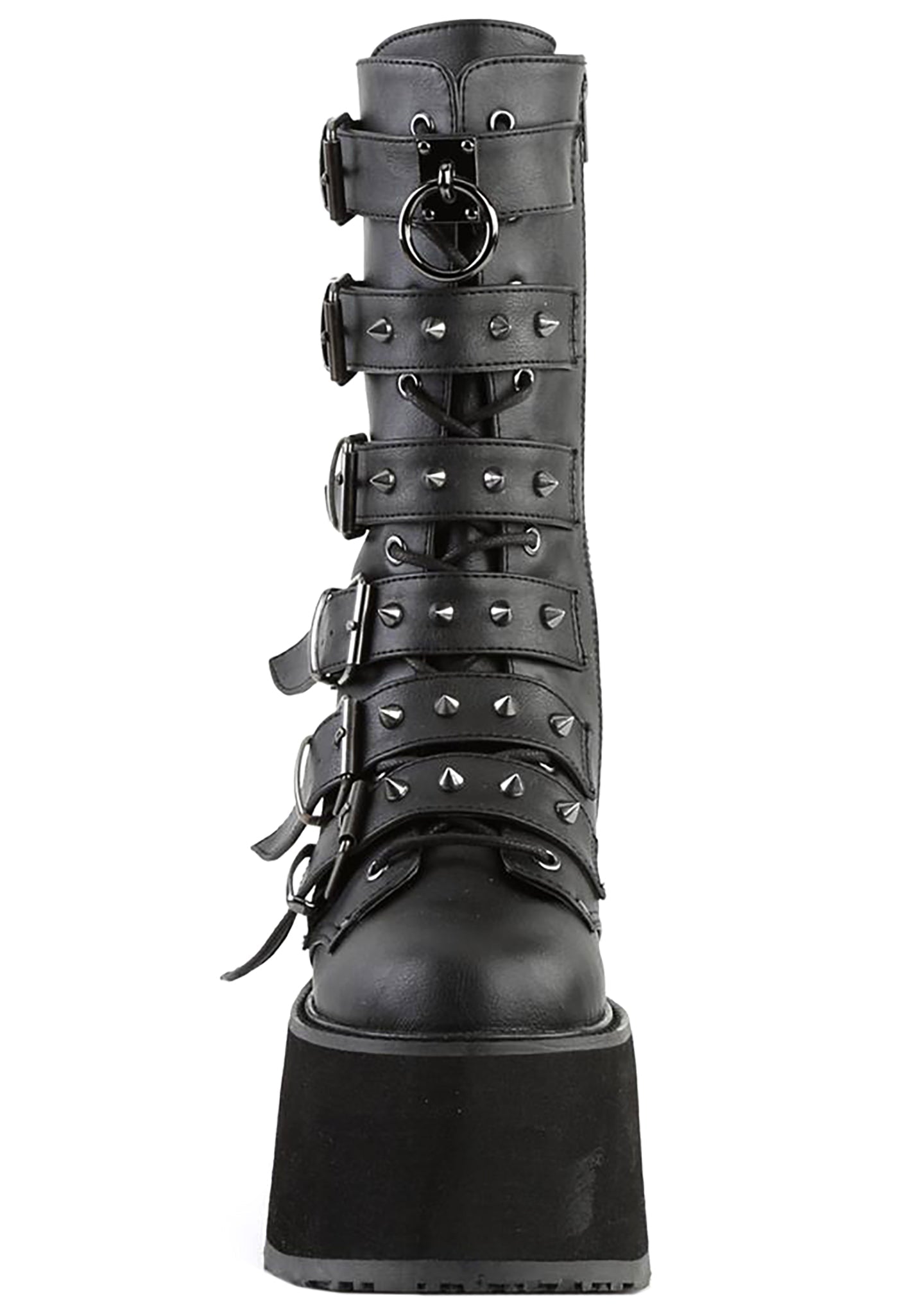  DAMNED 225 Dark Soul Black Platform Boots