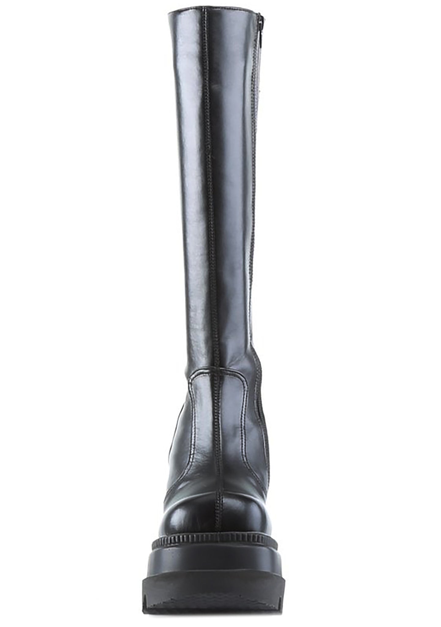  SHAKER 100 Total Blackout Black Platform Boots