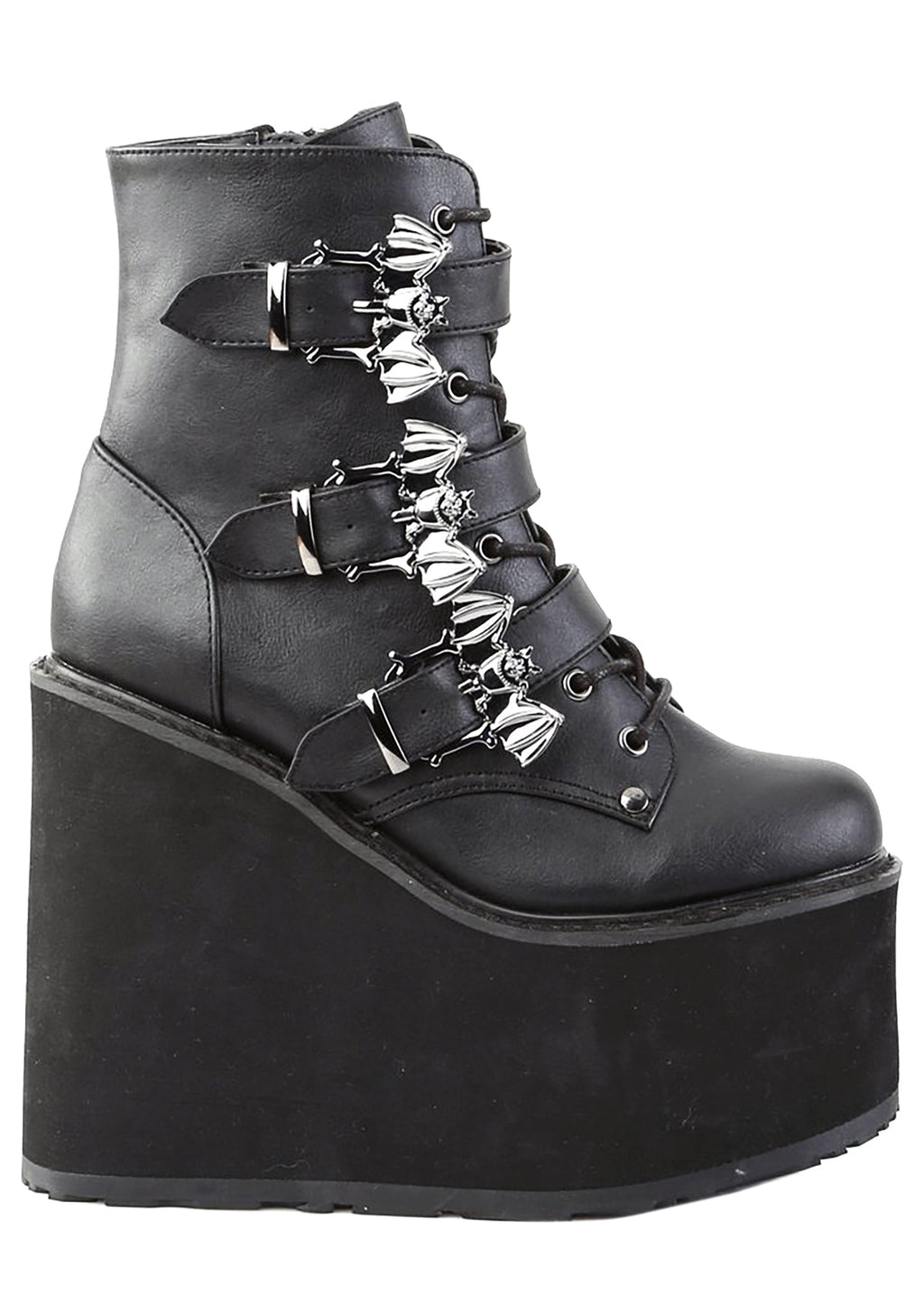  SWING 103 Creature Of The Night Black Platform Boots