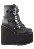  SWING 103 Creature Of The Night Black Platform Boots
