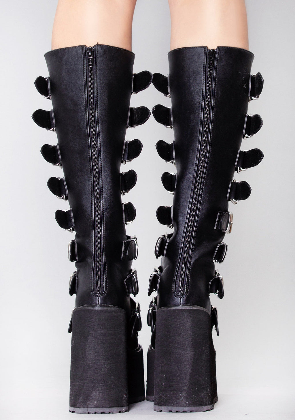  SWING 815 Beautiful Destruction Black Platform Boots