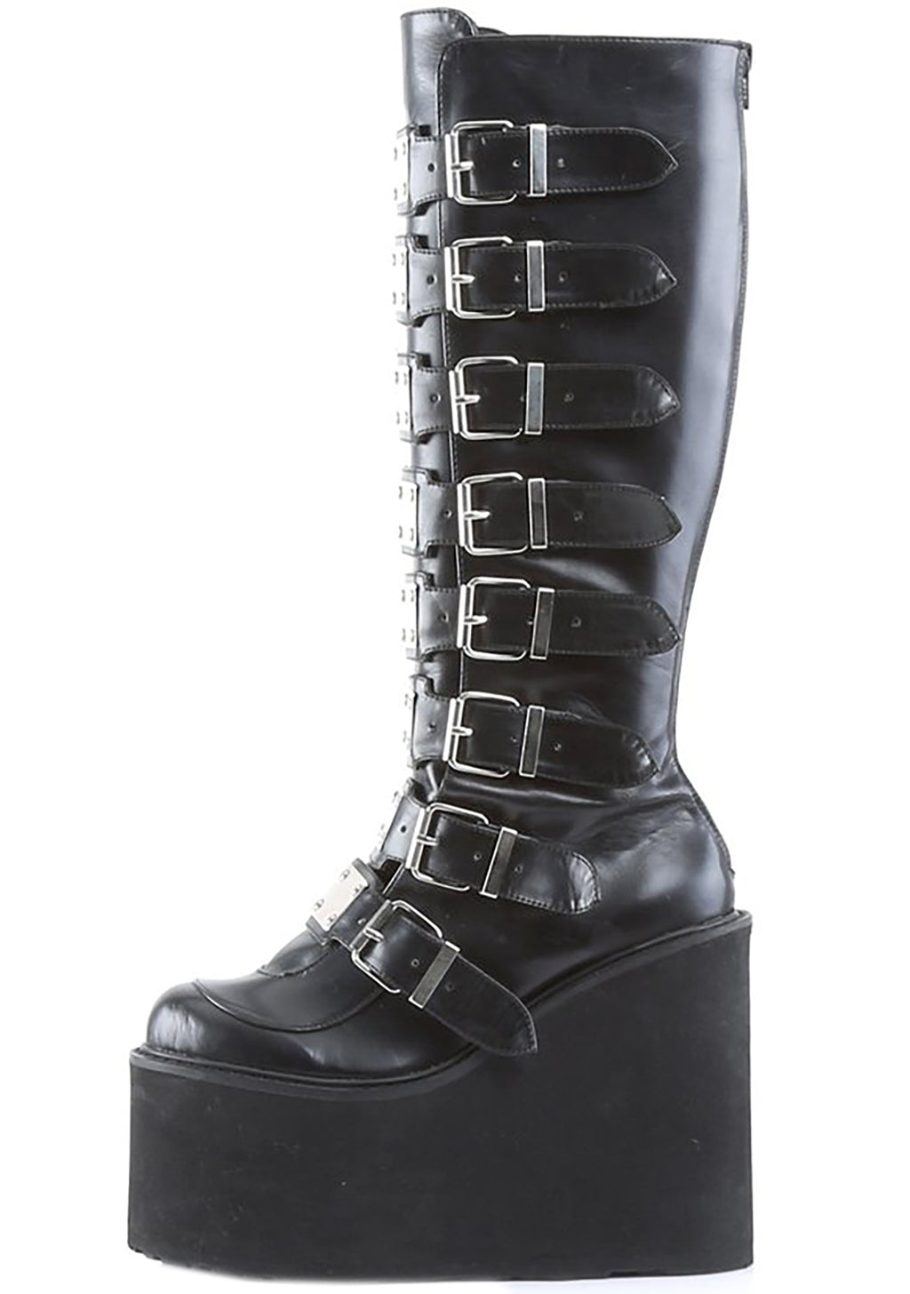  SWING 815 Beautiful Destruction Black Platform Boots