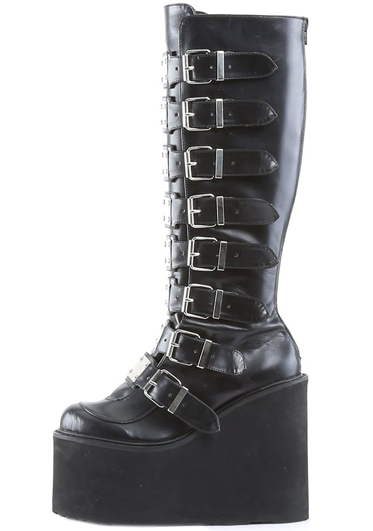  SWING 815 Beautiful Destruction Black Platform Boots