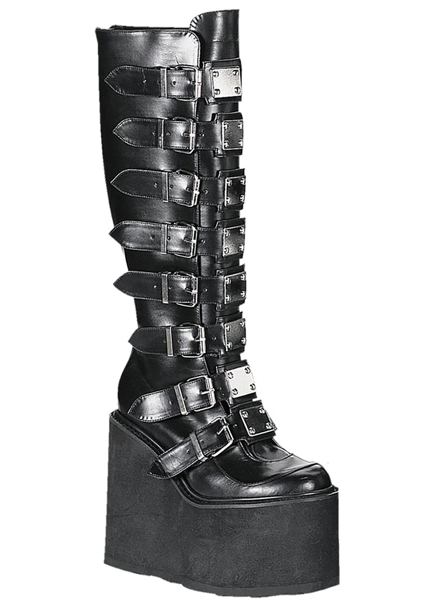  SWING 815 Beautiful Destruction Black Platform Boots