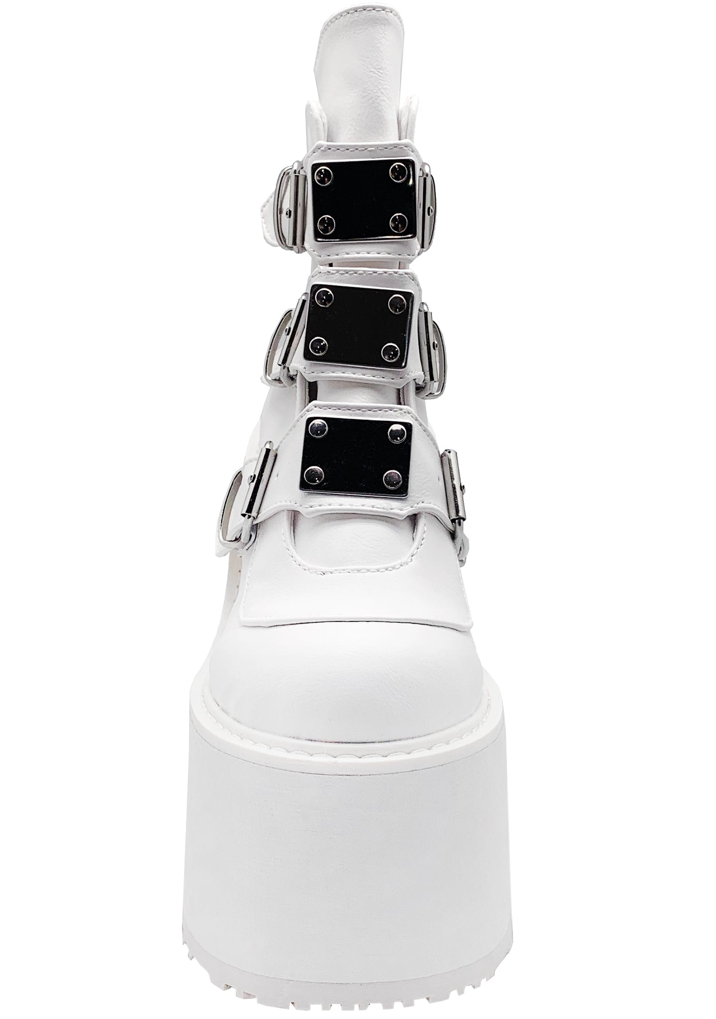  SWING 105 Asylum White Platform Boots