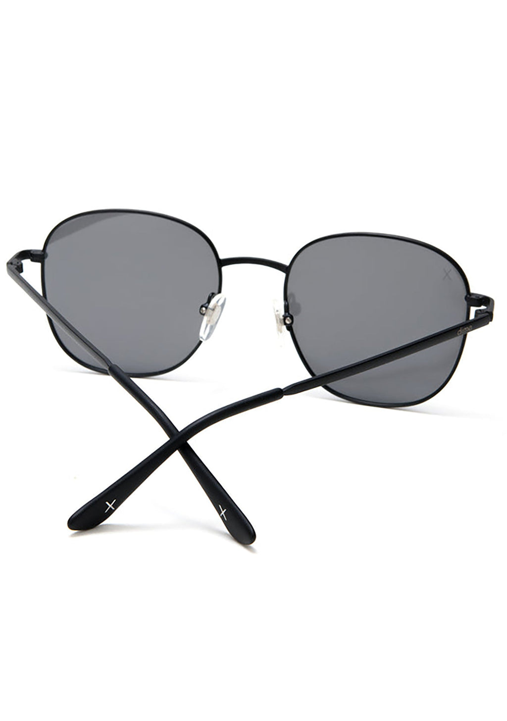  Avalon Sunglasses In Matte Black/Grey Mirror