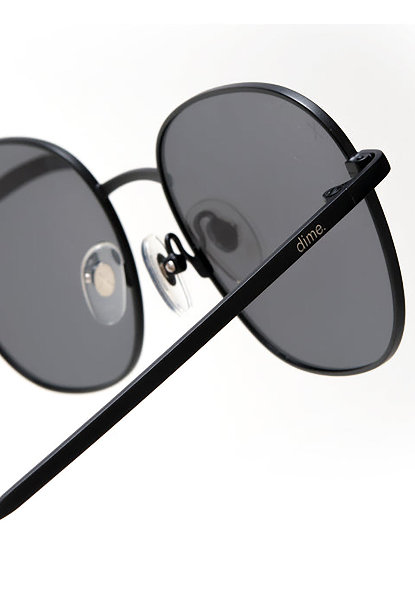  Avalon Sunglasses In Matte Black/Grey Mirror