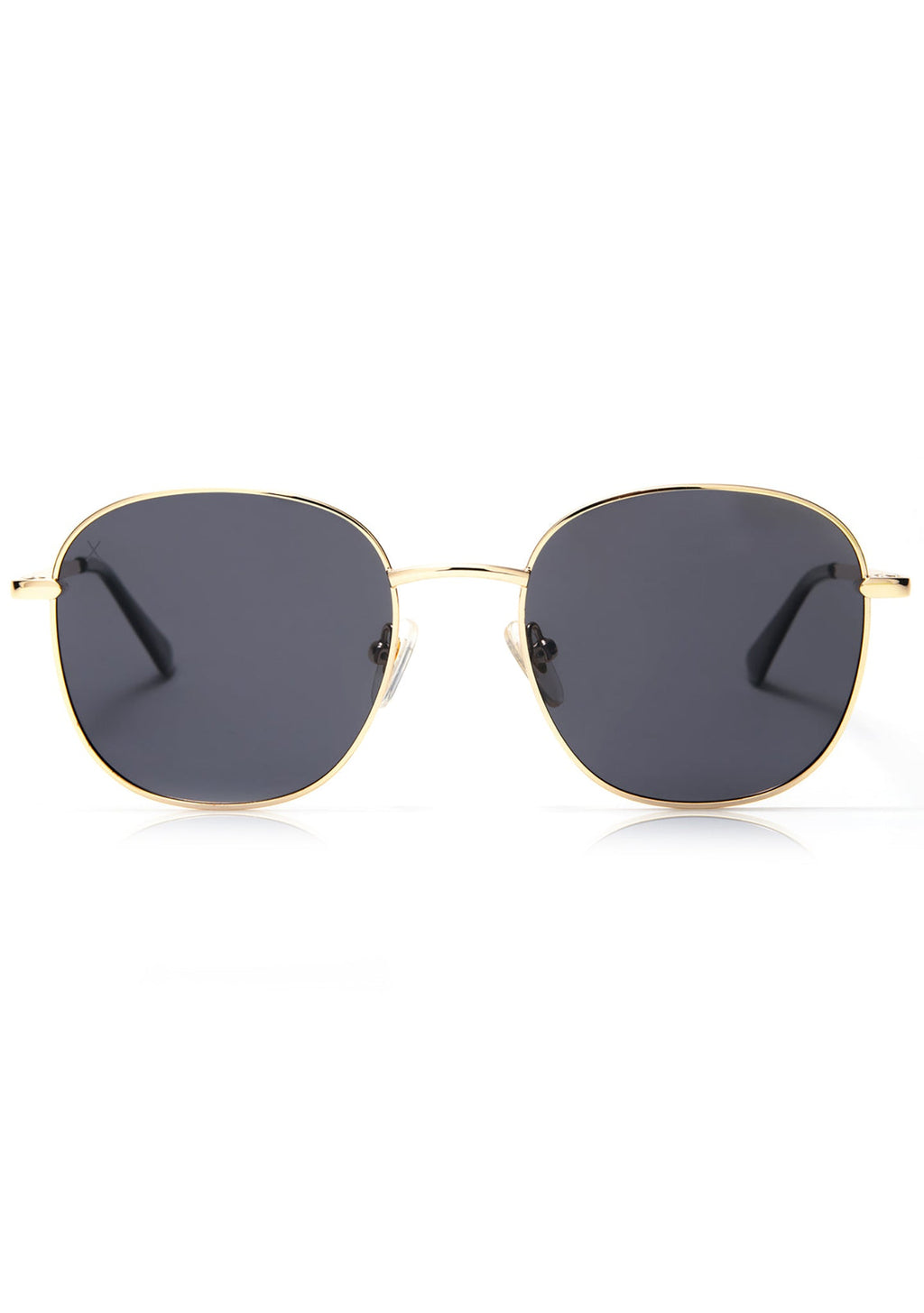  Avalon Sunglasses In Matte Gold/Grey