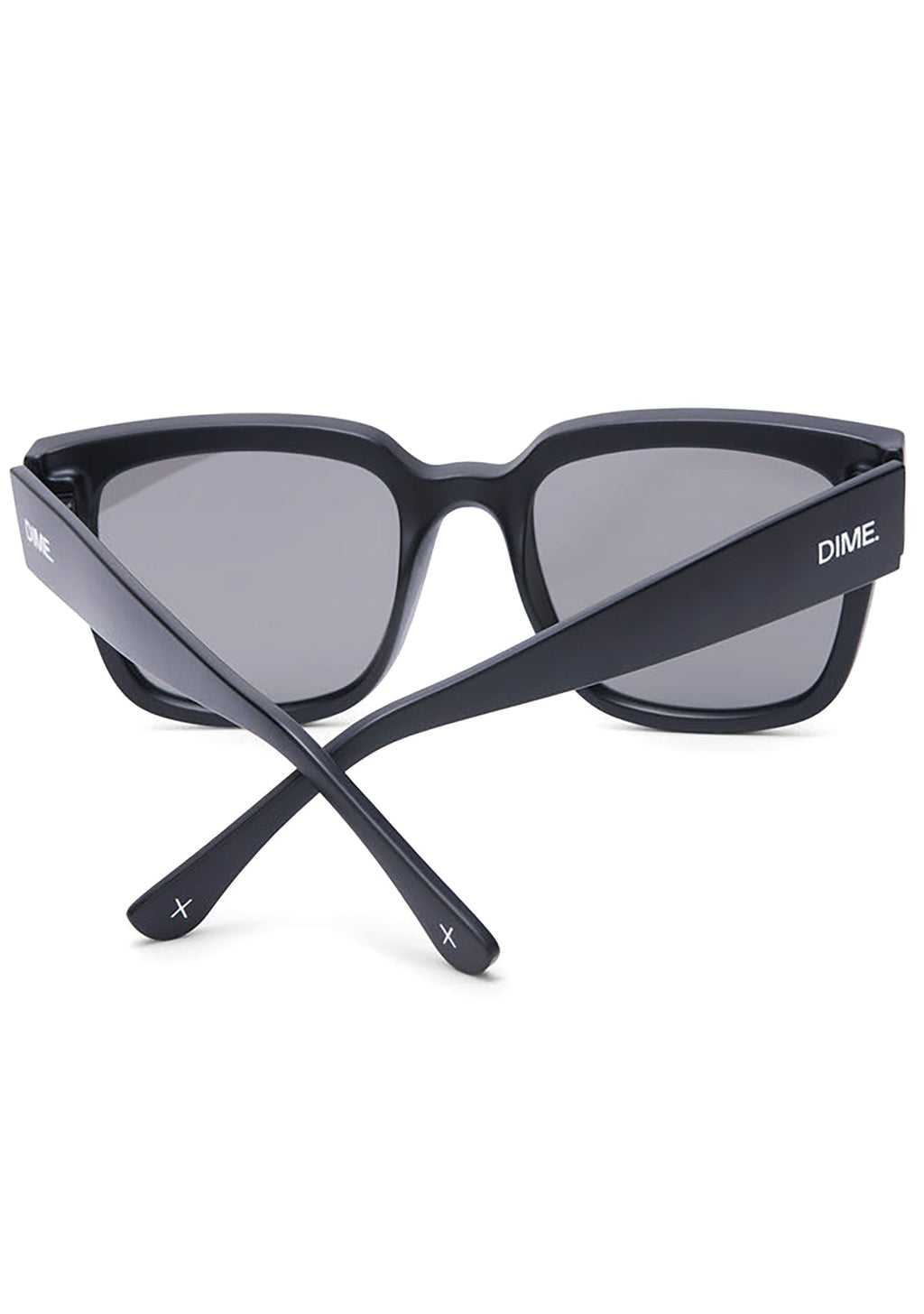  Brea Sunglasses In Black/Grey Mirror