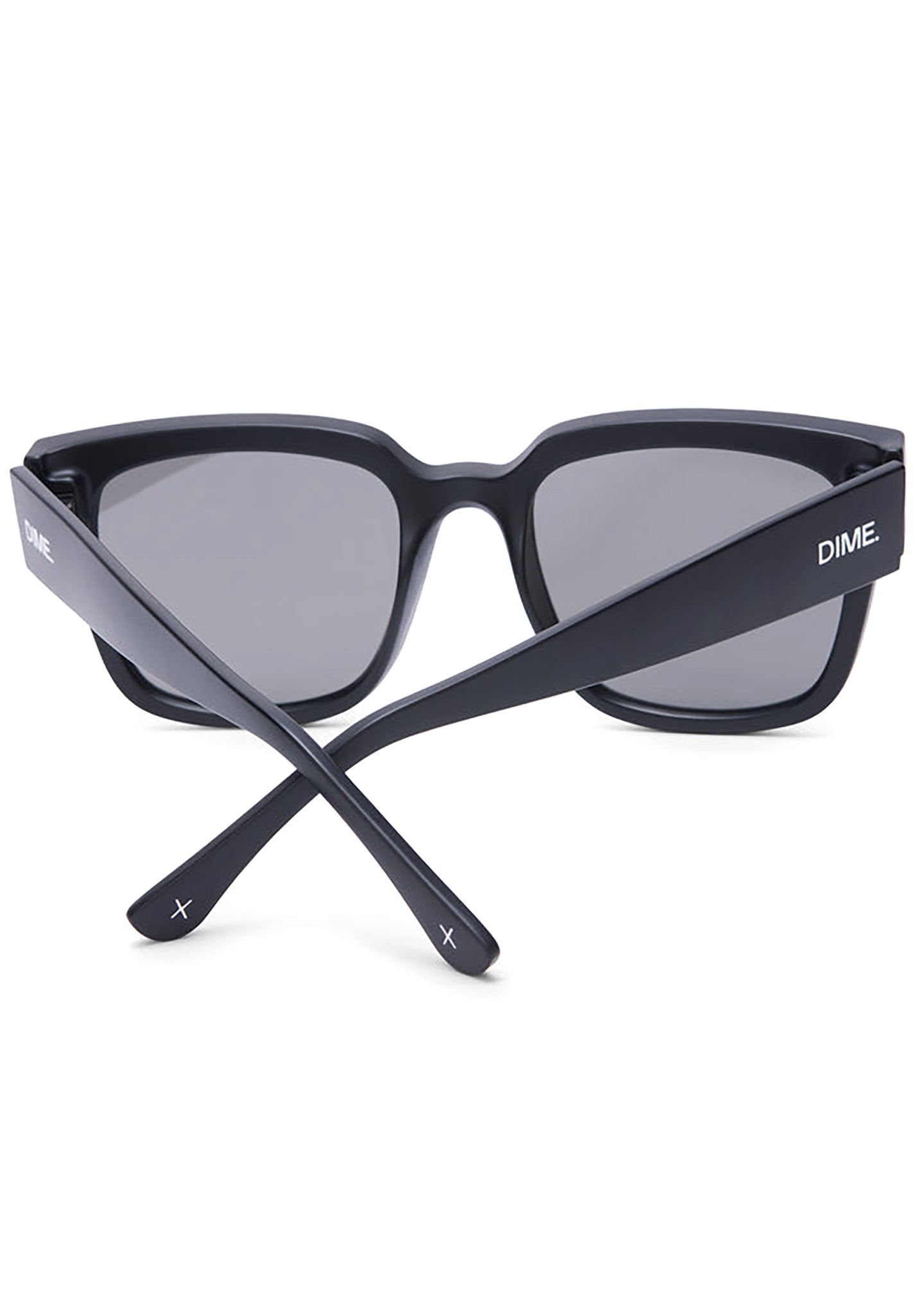  Brea Sunglasses In Black/Grey Mirror