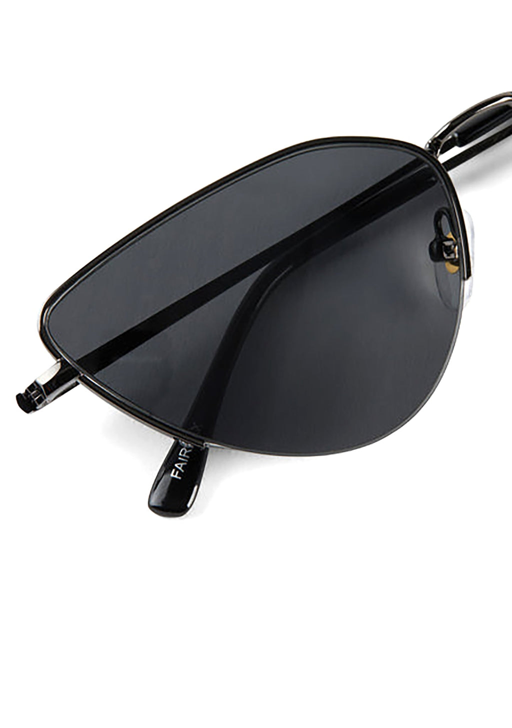  Fairfax Sunglasses In Shiny Gunmetal/Grey