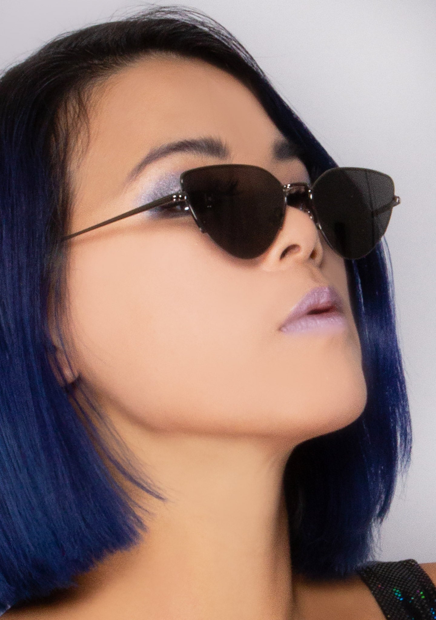  Fairfax Sunglasses In Shiny Gunmetal/Grey