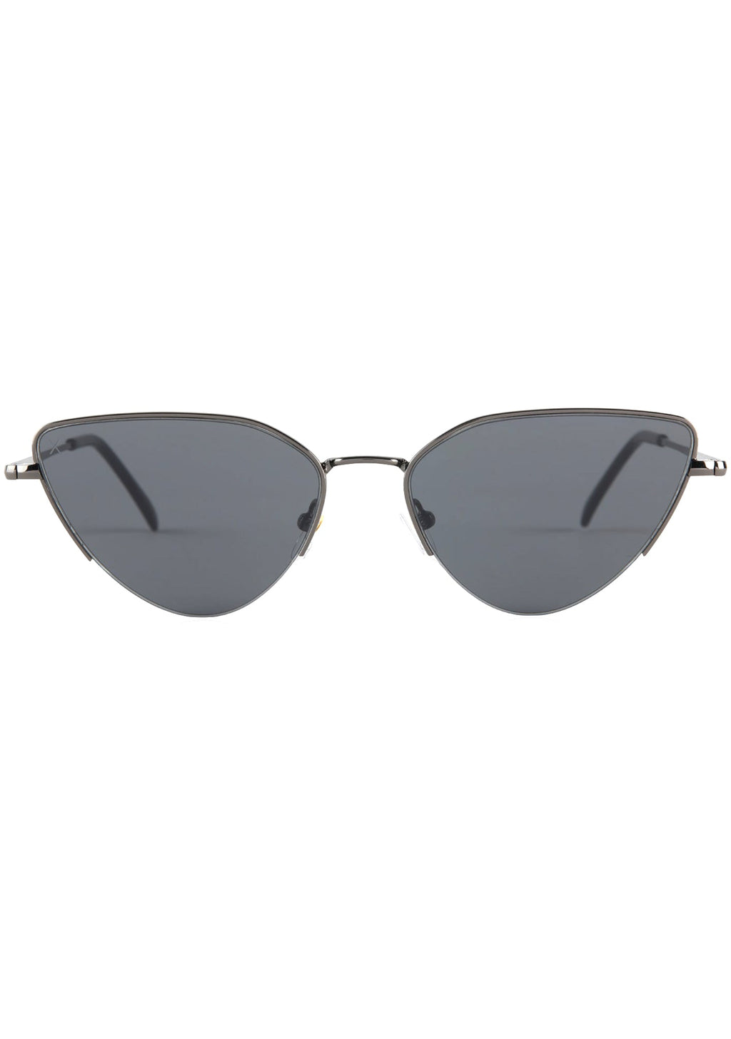  Fairfax Sunglasses In Shiny Gunmetal/Grey