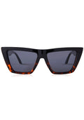  Melrose Polarized Sunglasses In Black/Tortoise Grey
