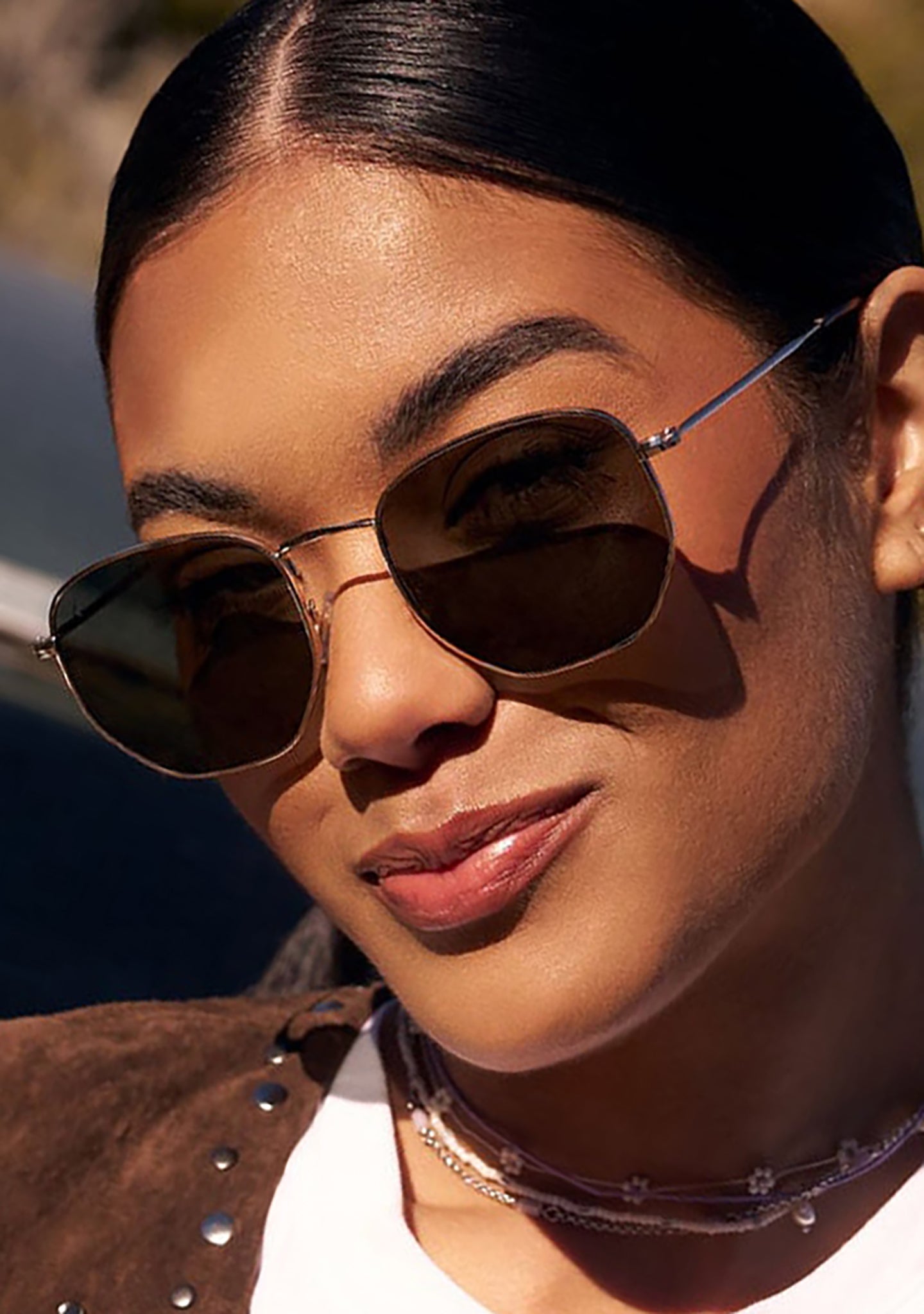  Roxbury Polarized Sunglasses In Gold G15