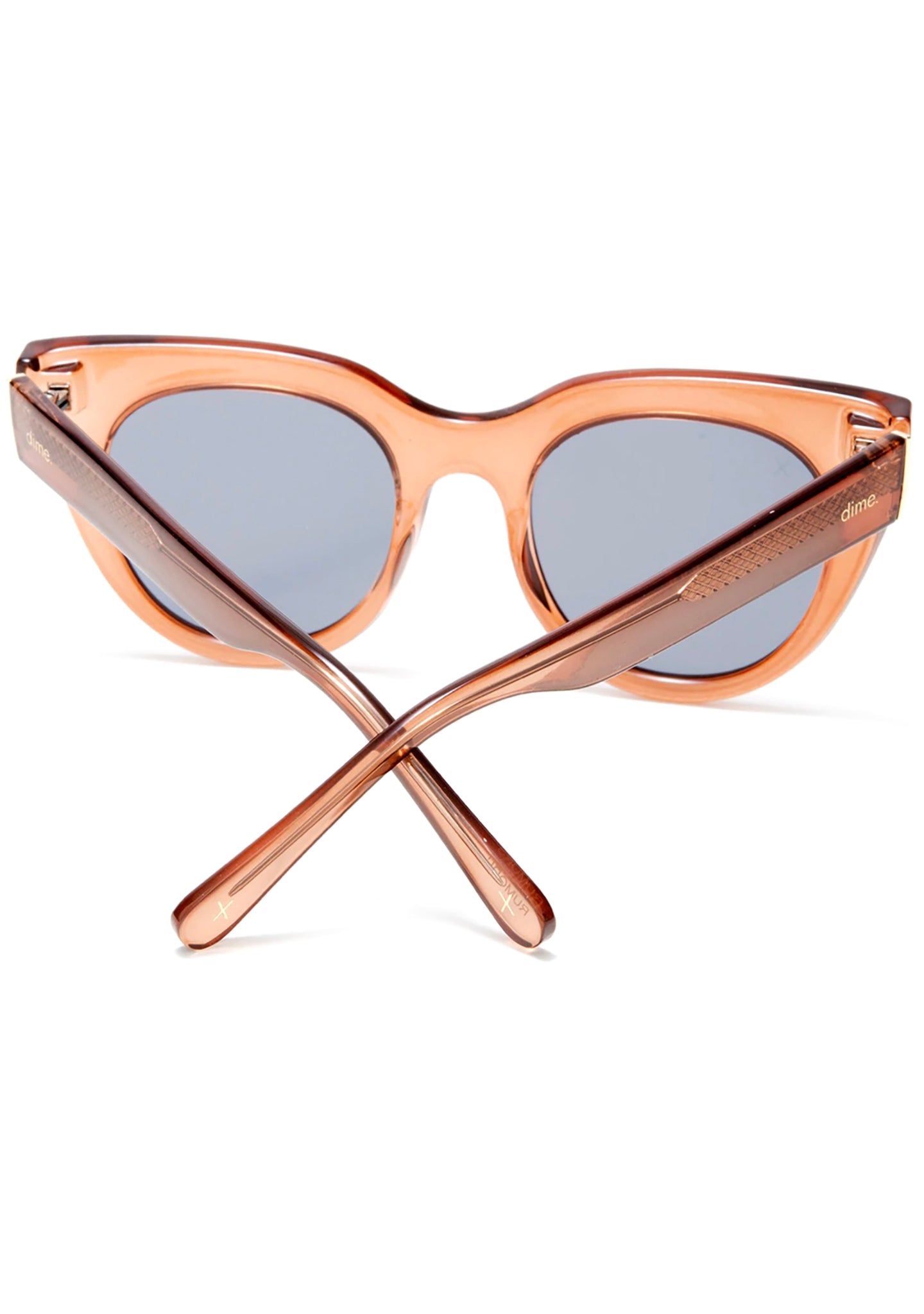  Rumors Sunglasses In Taupe Crystal/Beige Mirror