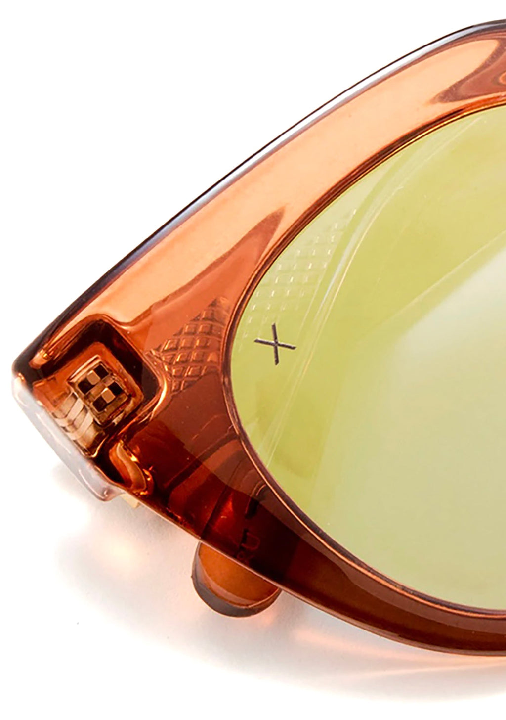  Rumors Sunglasses In Taupe Crystal/Beige Mirror