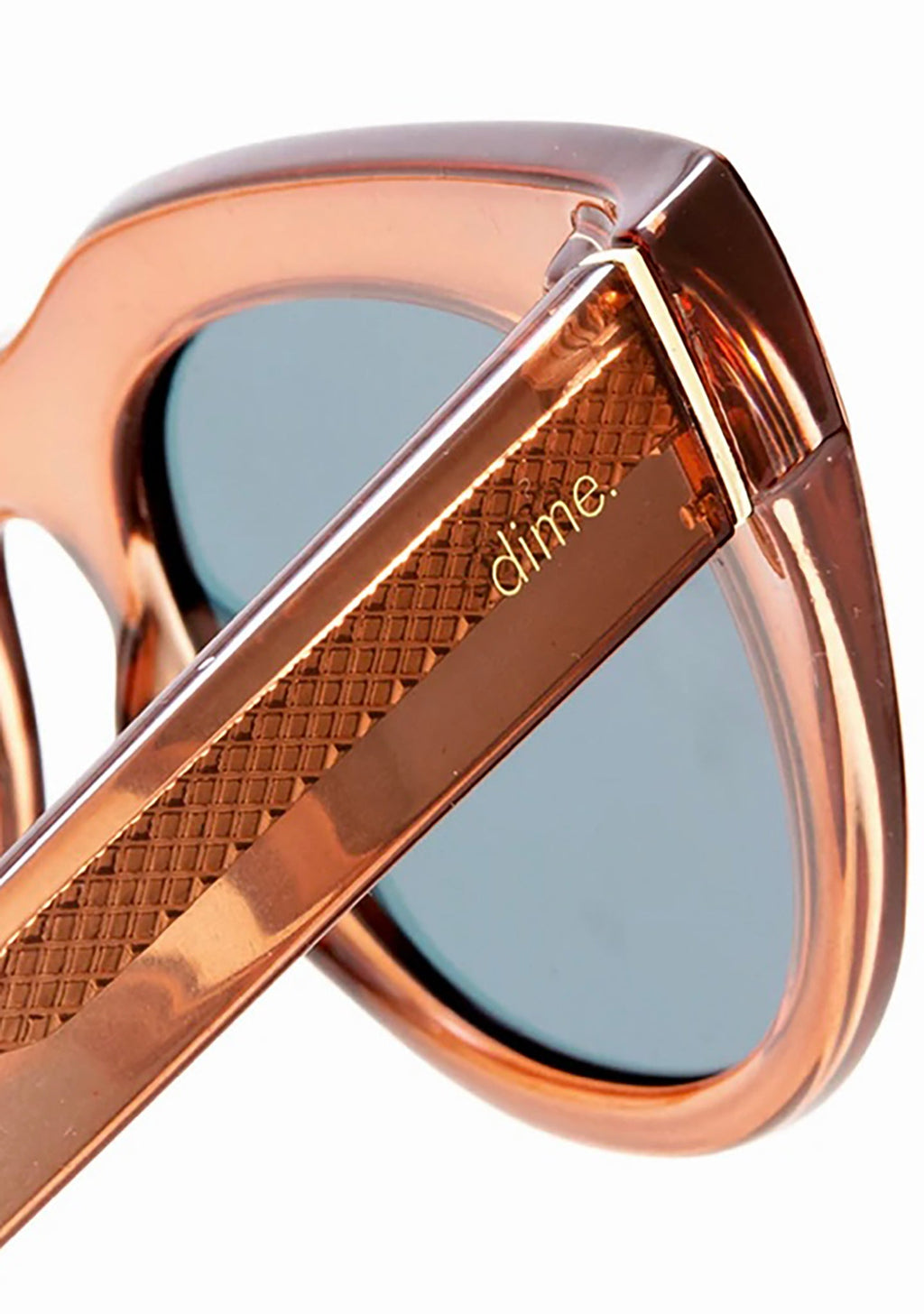  Rumors Sunglasses In Taupe Crystal/Beige Mirror