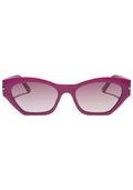  Sawtelle Polarized Sunglasses In Glossy Berry Garnet Gradient