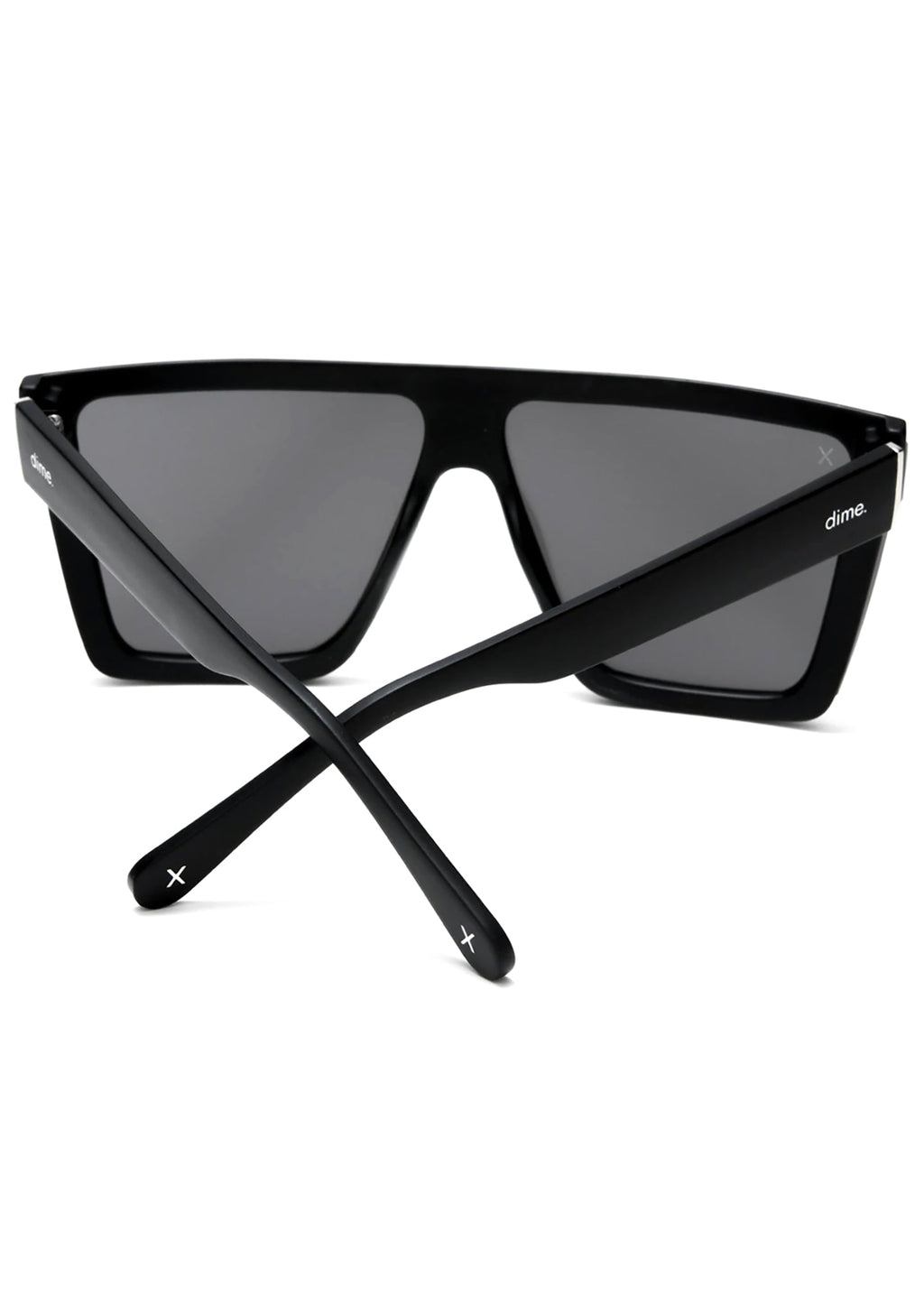  Unlocked Sunglasses In Matte Black/Grey Mirror