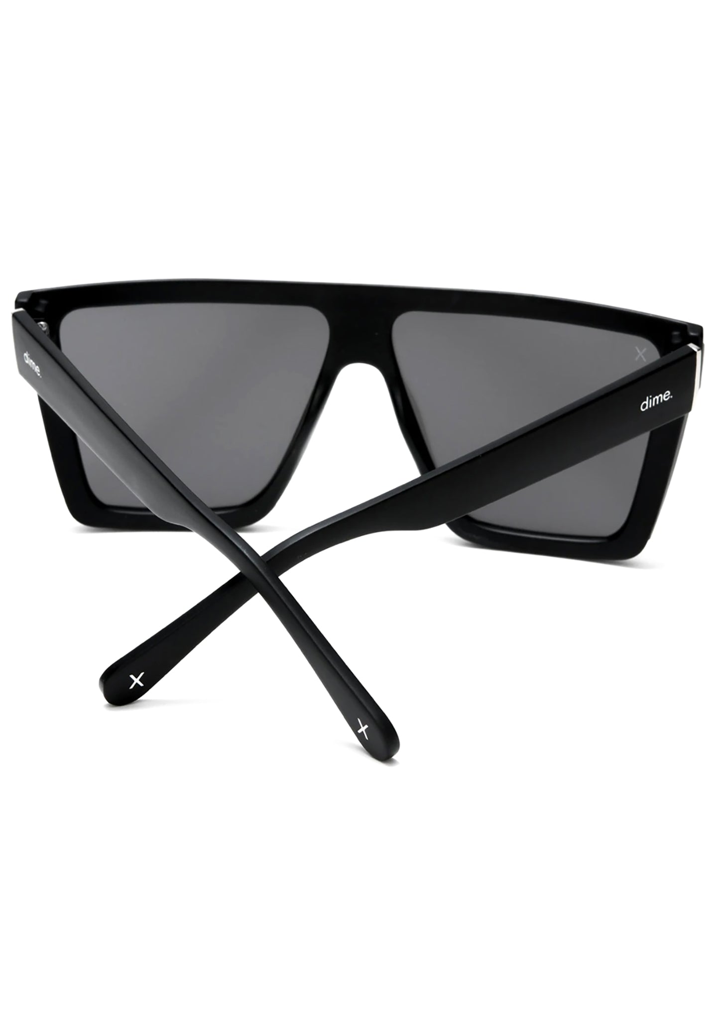  Unlocked Sunglasses In Matte Black/Grey Mirror