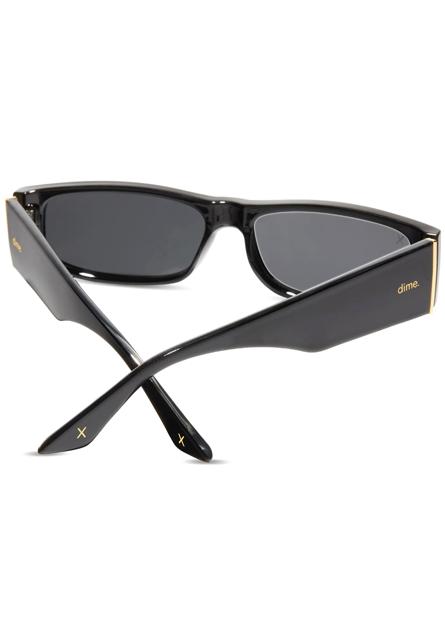  X Les Do Makeup Midnight Polarized Sunglasses In Black/Grey Purple Flash