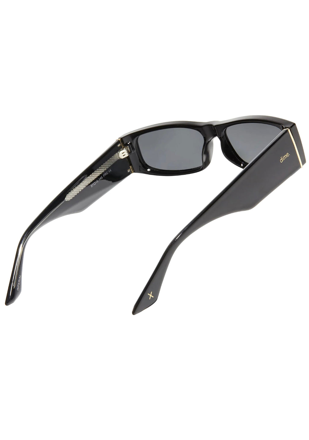  X Les Do Makeup Midnight Polarized Sunglasses In Black/Grey Purple Flash