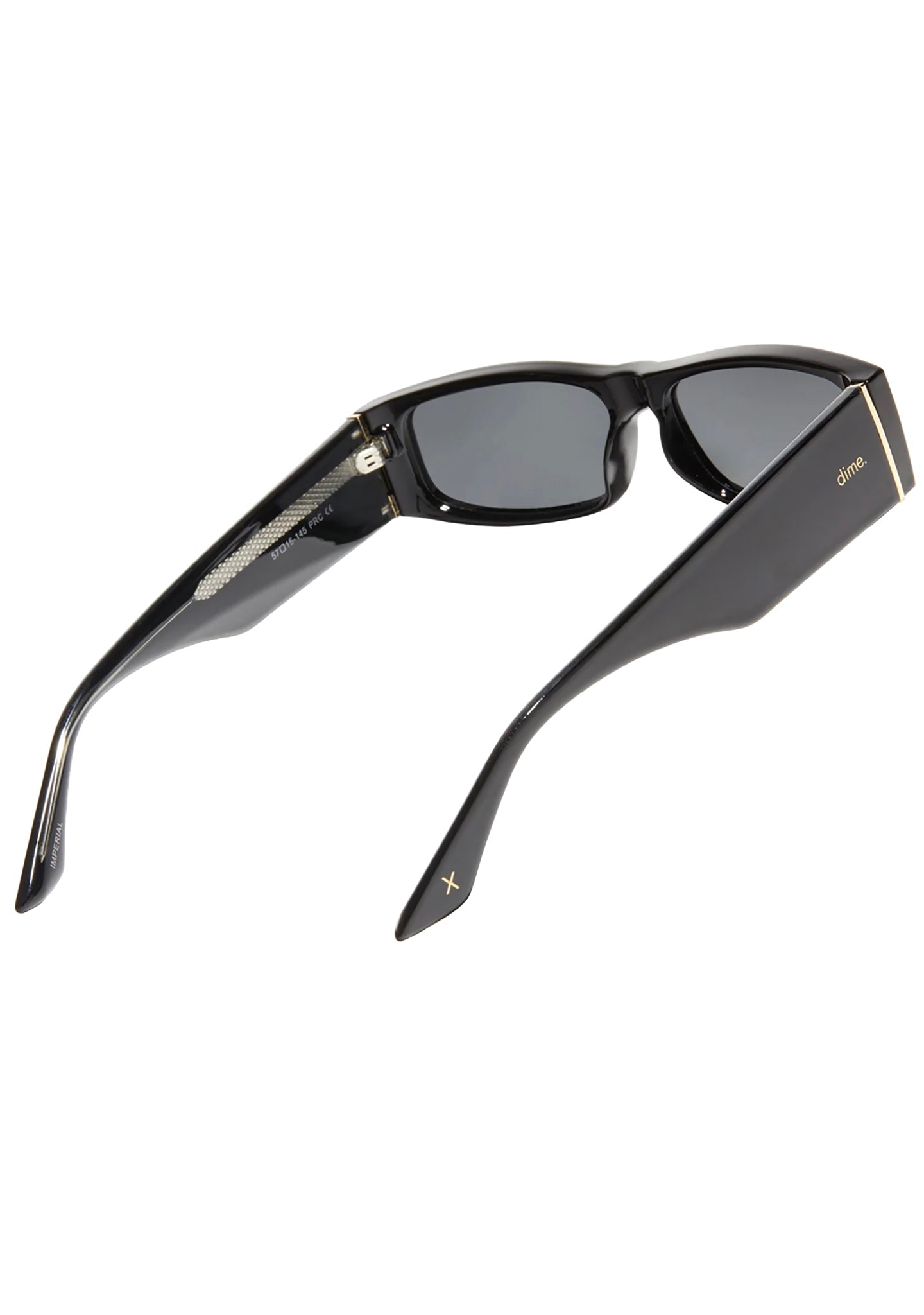  X Les Do Makeup Midnight Polarized Sunglasses In Black/Grey Purple Flash
