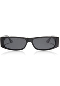  X Les Do Makeup Midnight Polarized Sunglasses In Black/Grey Purple Flash