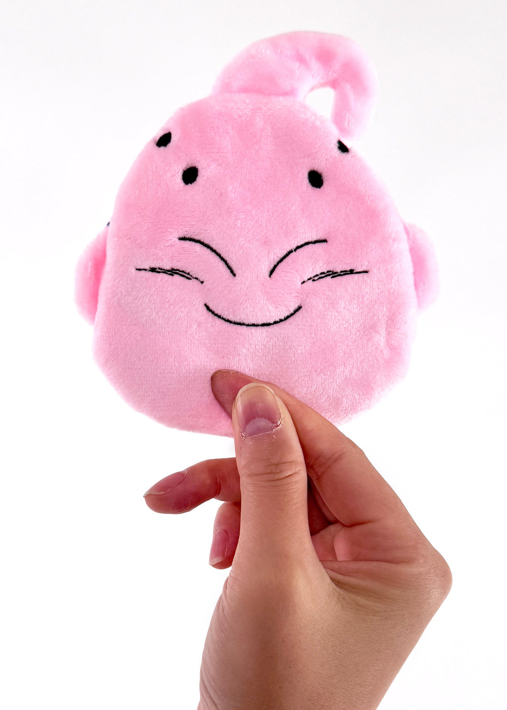 Bandai Dragon Ball Z Majin Buu Face Plush Coin Bag