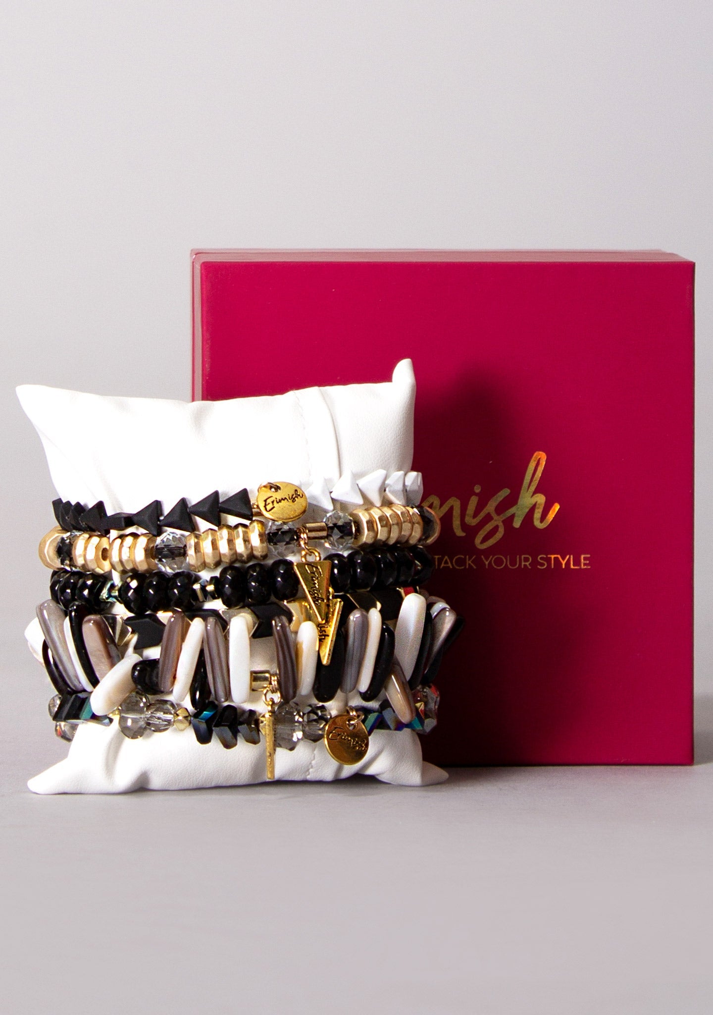  Champagne Night Bracelet Stack