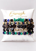  Midnight Masquerade Bracelet Stack