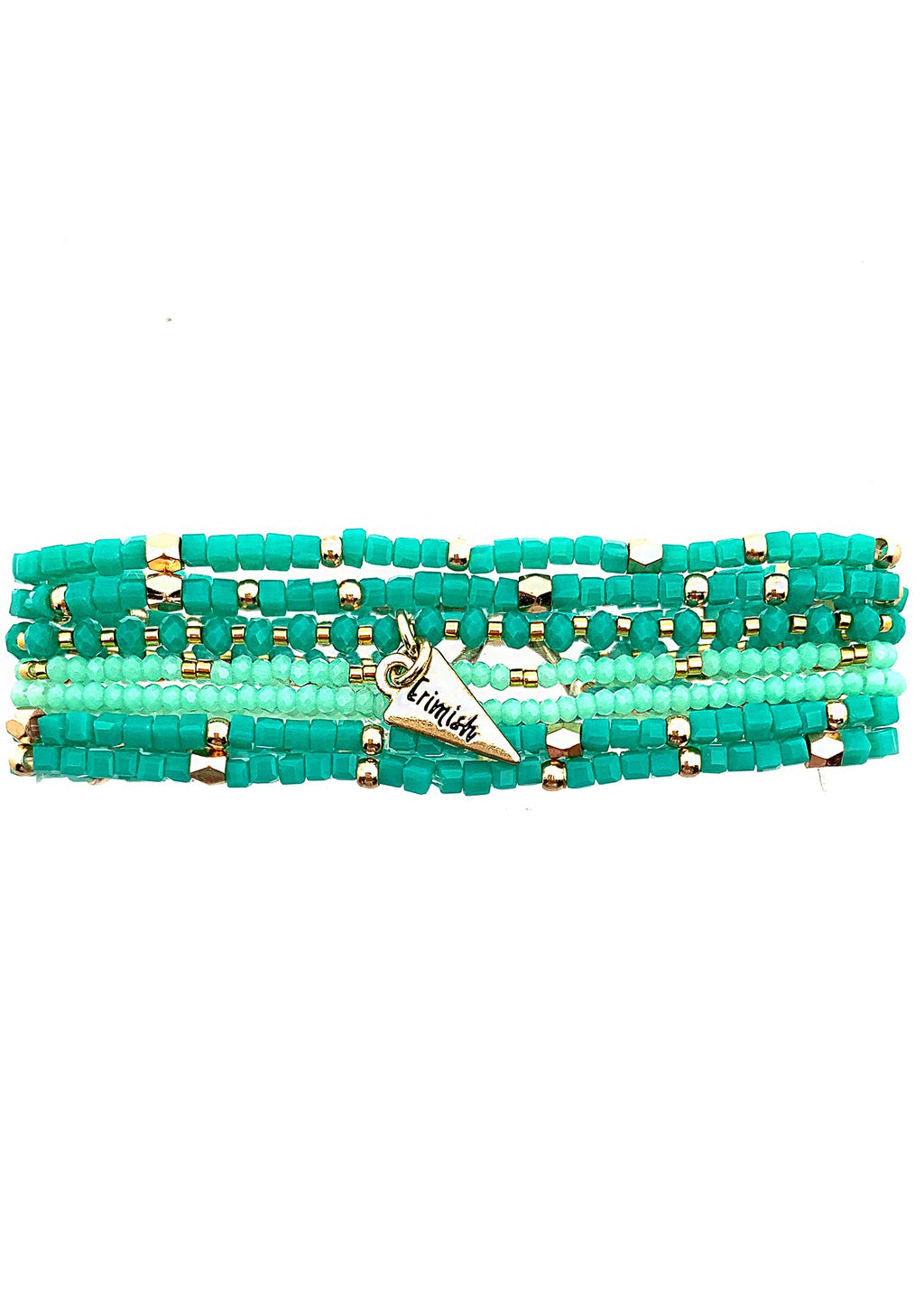  Into The Sky Lost In Jade Stacked Bracelet