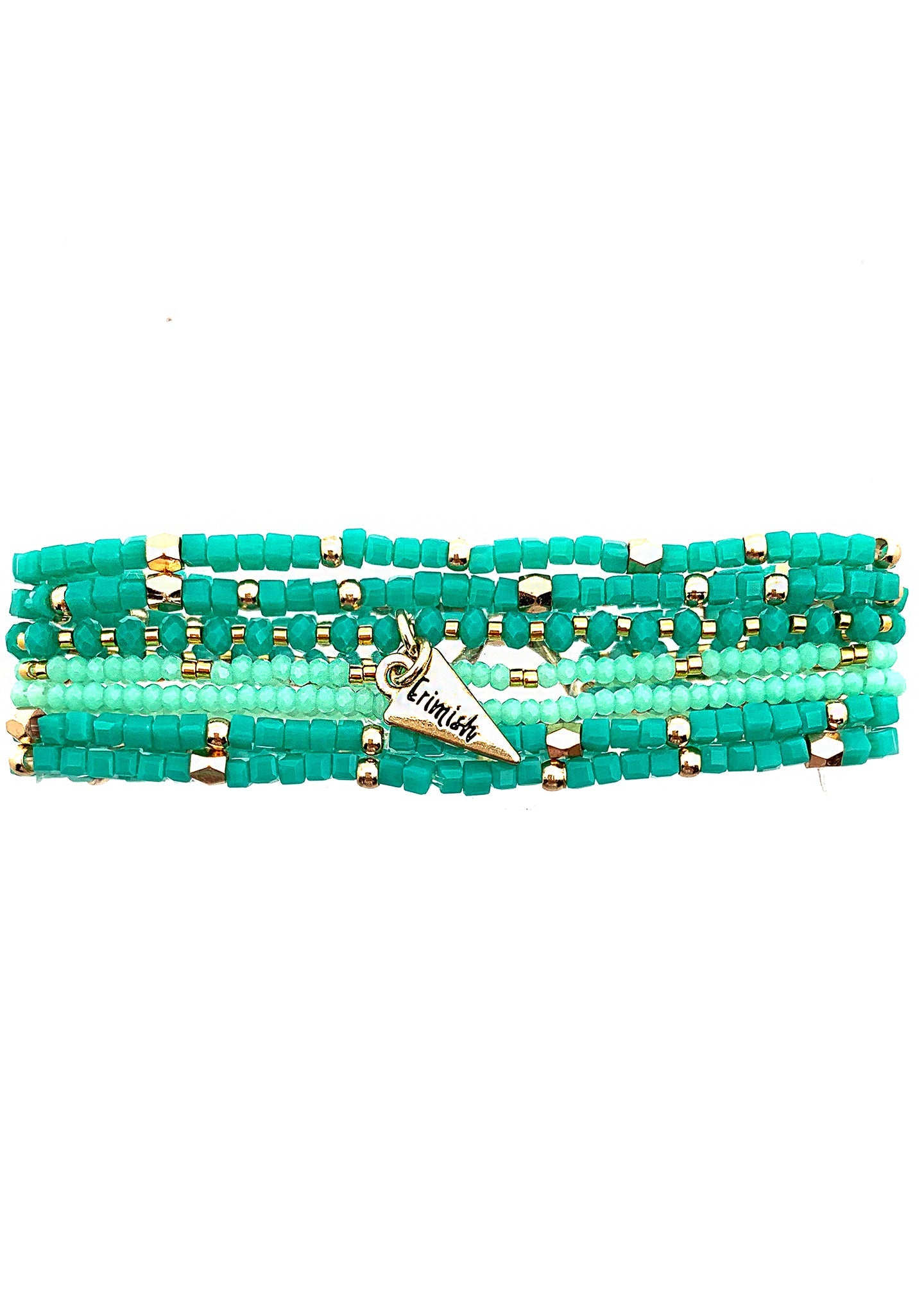  Into The Sky Lost In Jade Stacked Bracelet