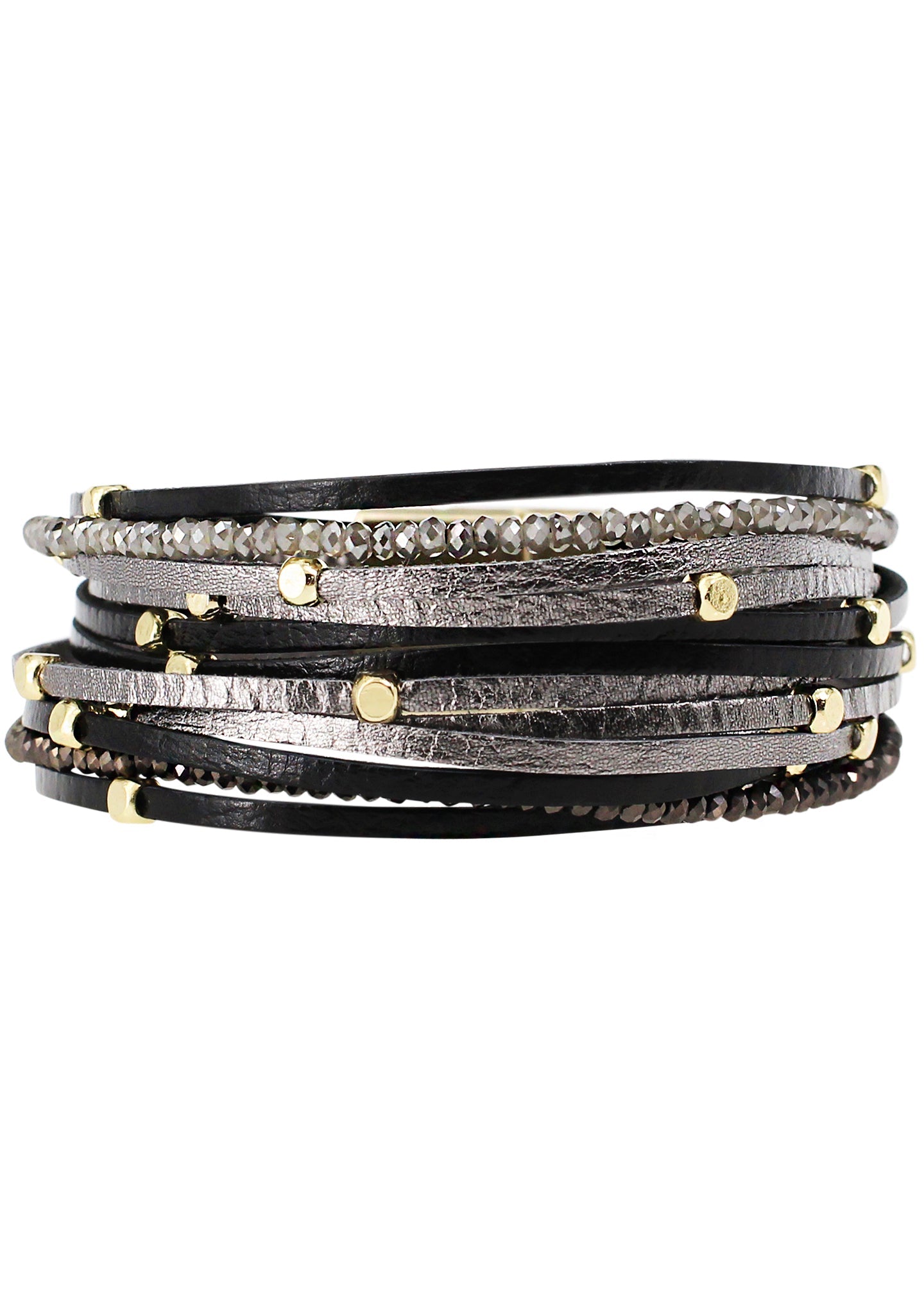  Midnight Glow Multi Strand Bracelet