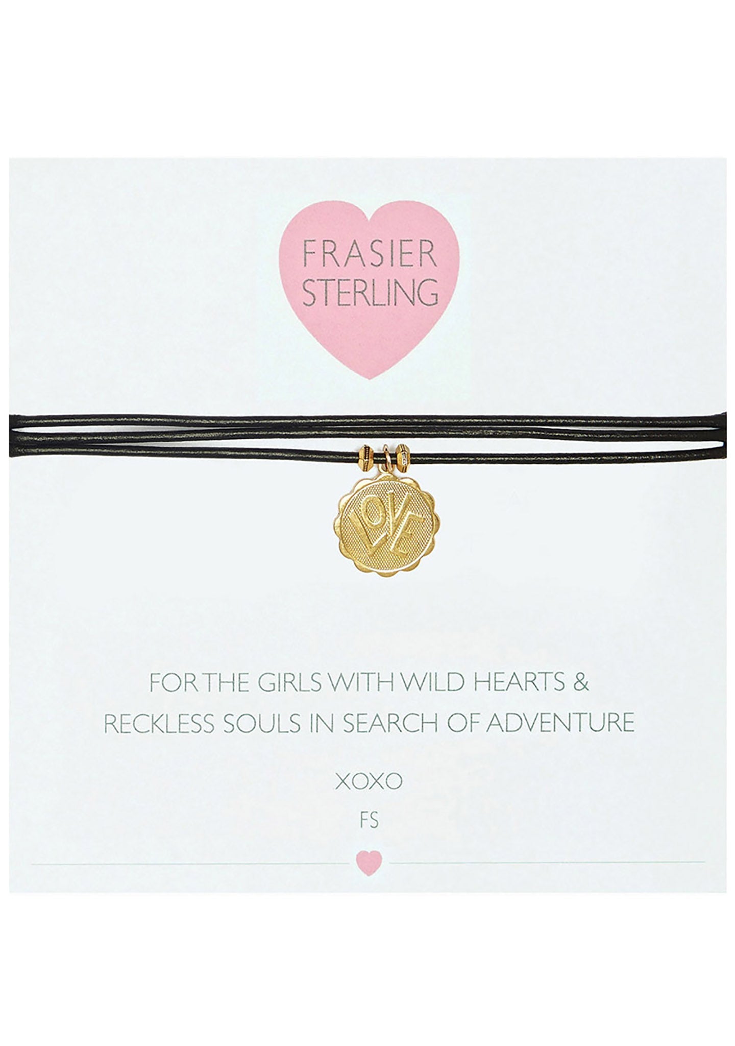  3 Wrap Ransom Choker In Black Love