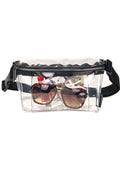  Ultra Slim Clear Bag Policy Belt Bags