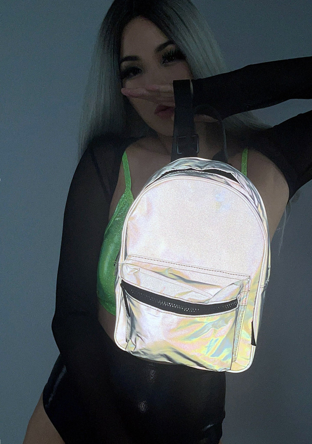  Codebreaker Reflective Mini Backpack
