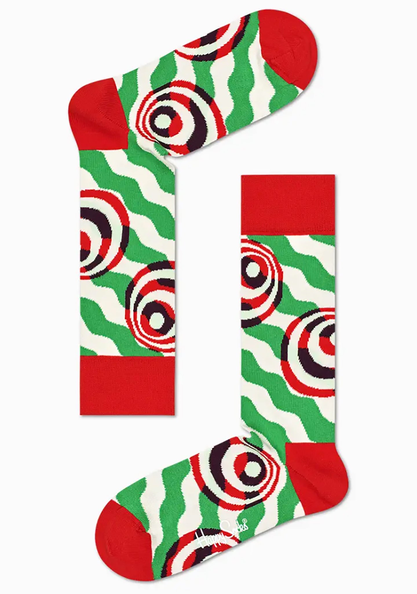 Happy Socks Psychedelic Candy Cane Socks Gift Box Set