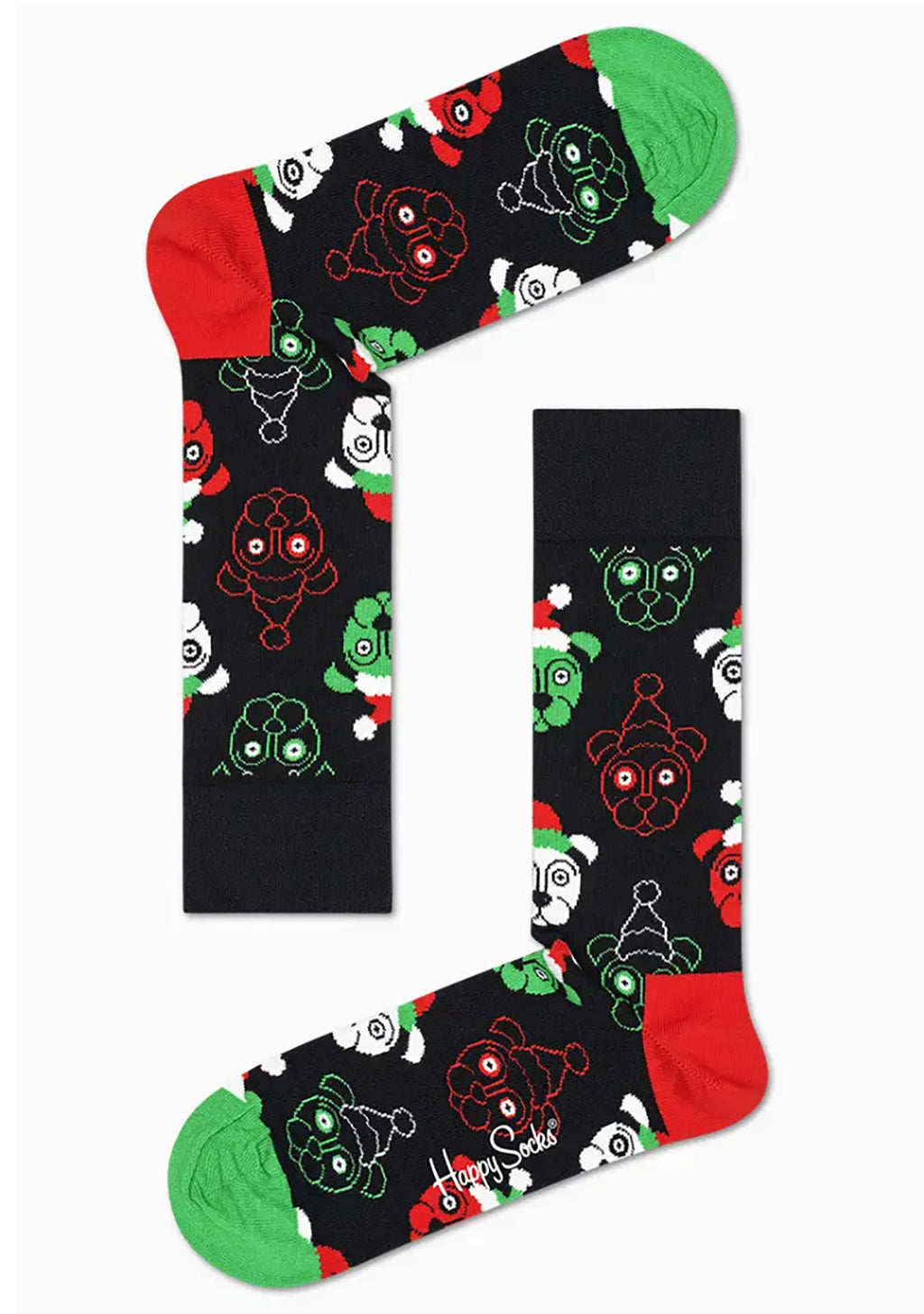 Happy Socks Psychedelic Candy Cane Socks Gift Box Set