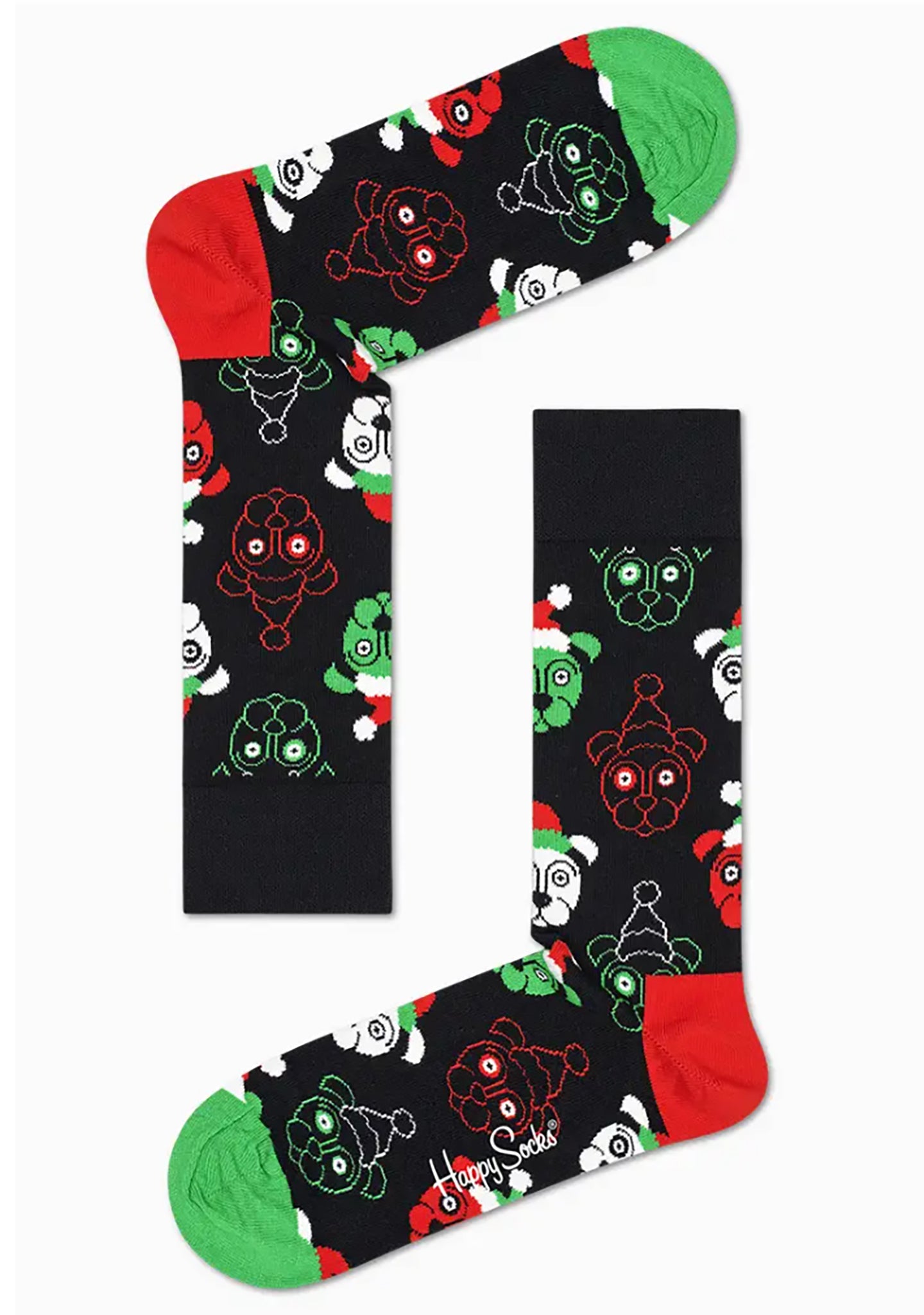 Happy Socks Psychedelic Candy Cane Socks Gift Box Set
