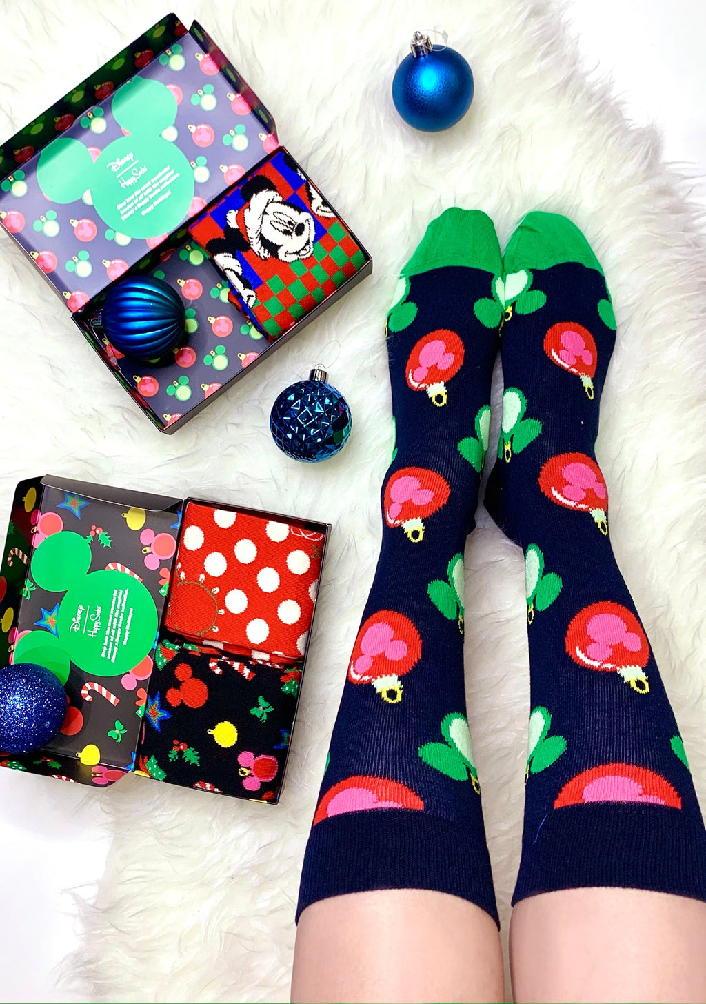 Happy Socks X Disney Christmas VHS Socks 4PK Gift Box Set