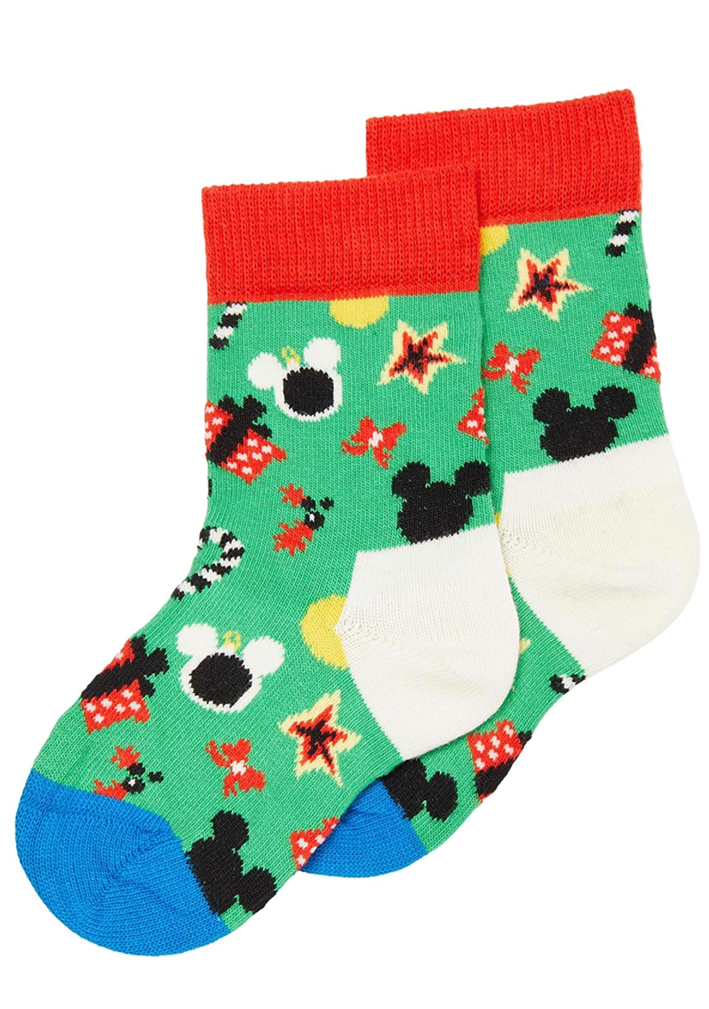 Happy Socks X Disney Kids Christmas Socks 4PK Gift Box Set