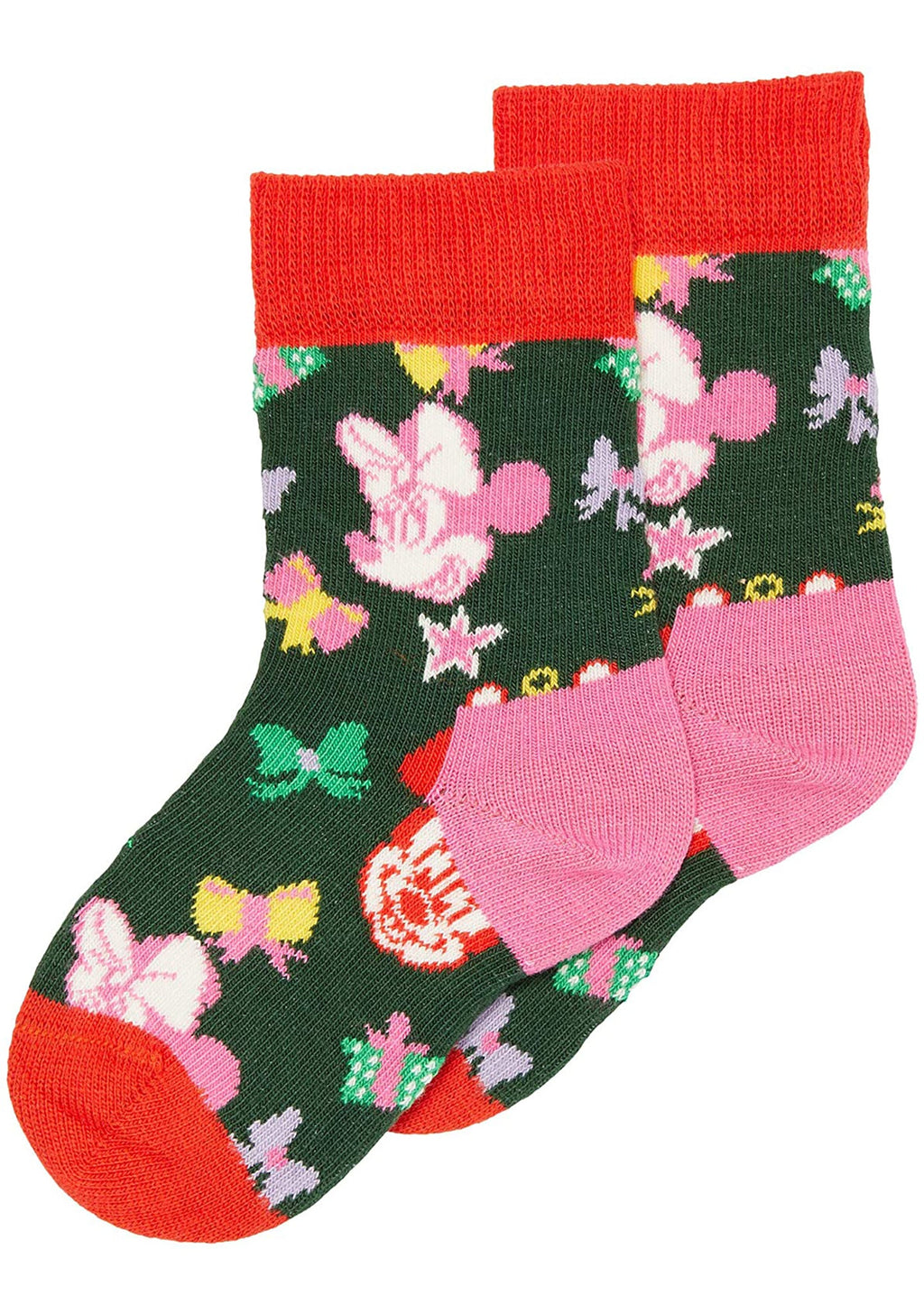 Happy Socks X Disney Kids Christmas Socks 4PK Gift Box Set