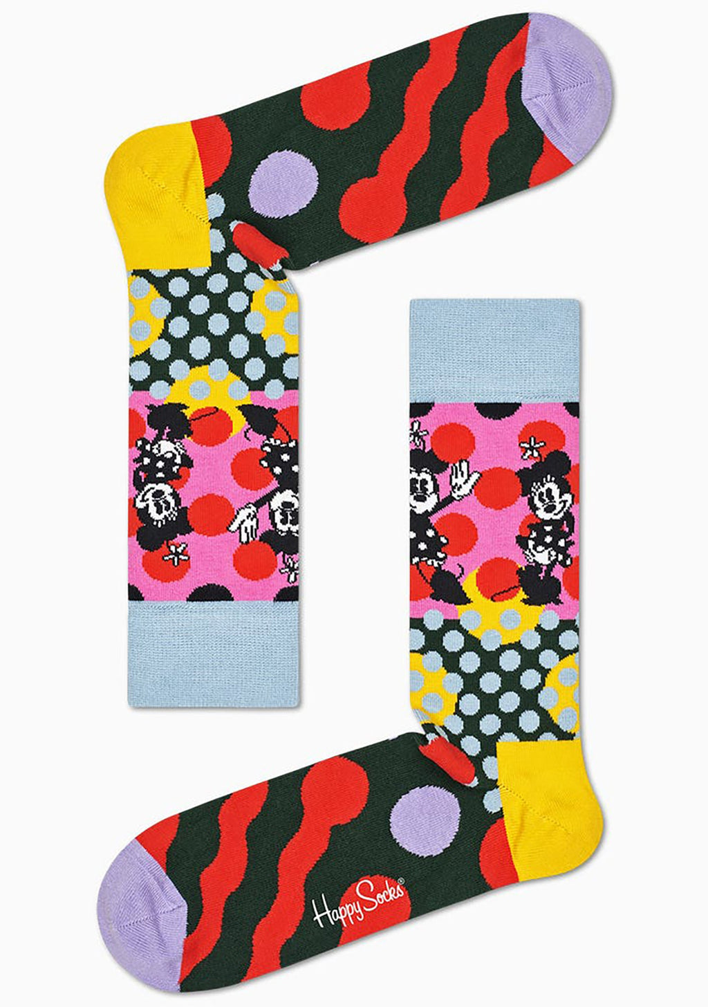 Happy Socks X Disney Mickey And Minnie 6PK Sock Gift Set