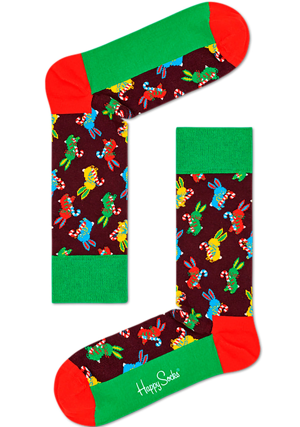 Happy Socks X Macaulay Culkin Christmas Polka Rabbit Sock