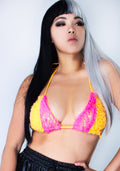  Rave About Me Tulle Bra Top