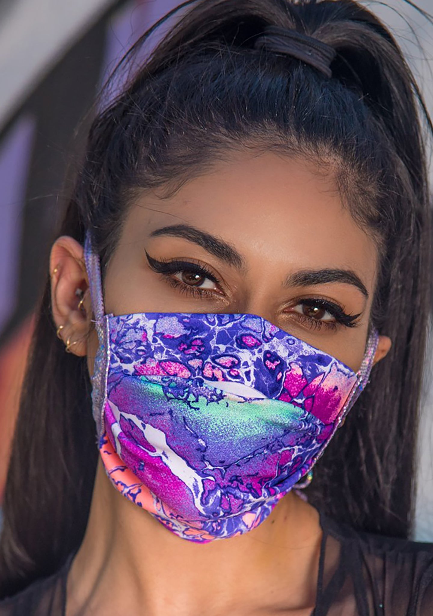  Electric Lavender Dust Mask