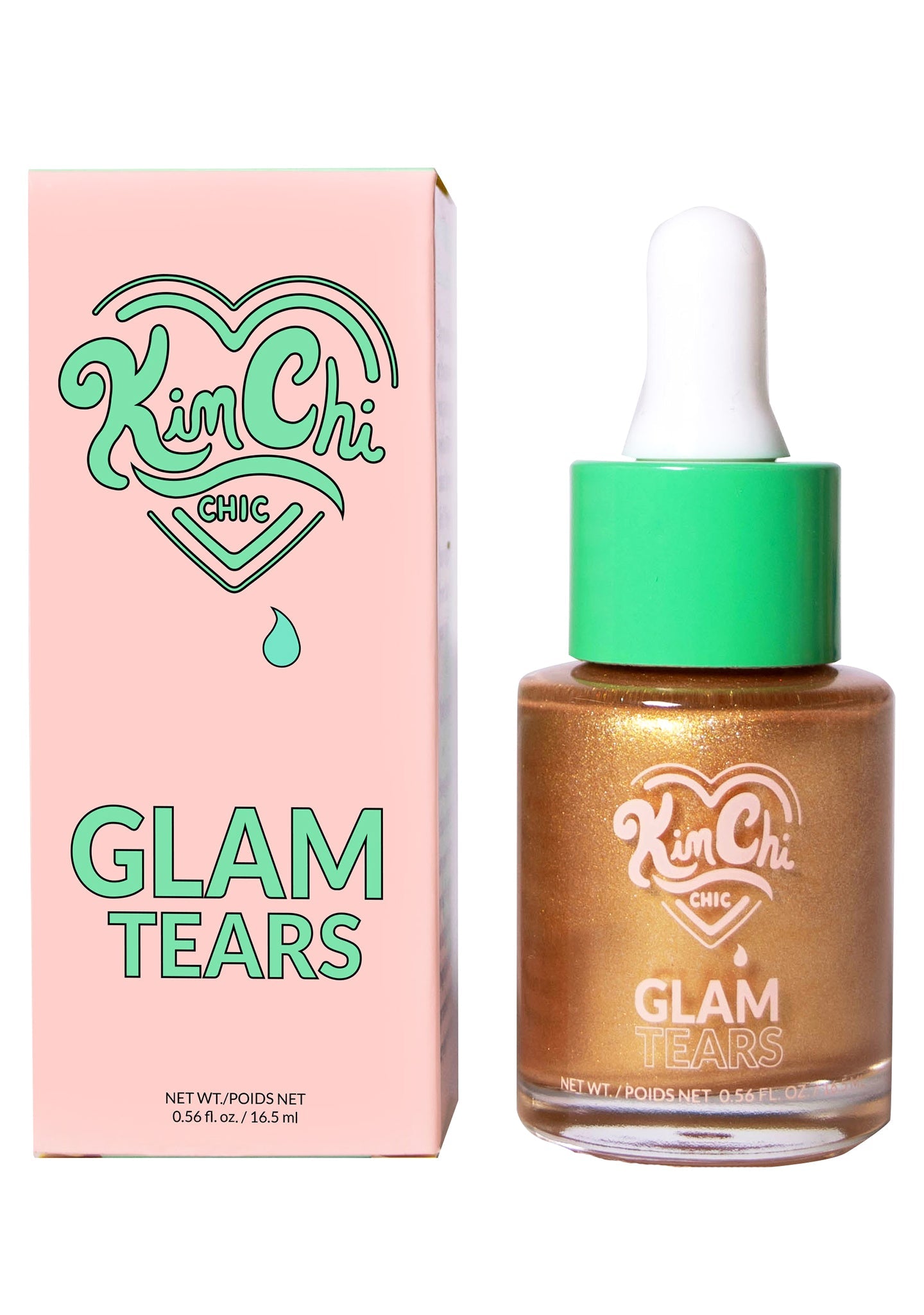  GLAM TEARS Shimmer Liquid Highlighter -01 Gold